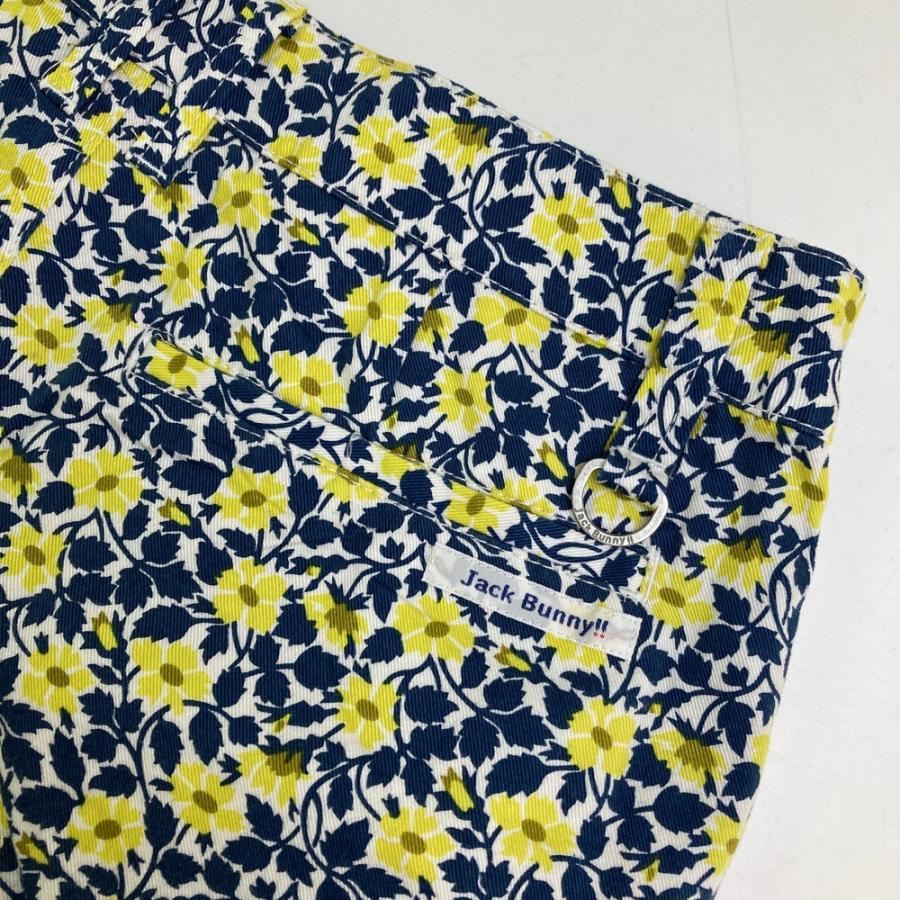 JACK BUNNY ジャックバニー LIBERTY ショートパンツ 花 総柄 イエロー