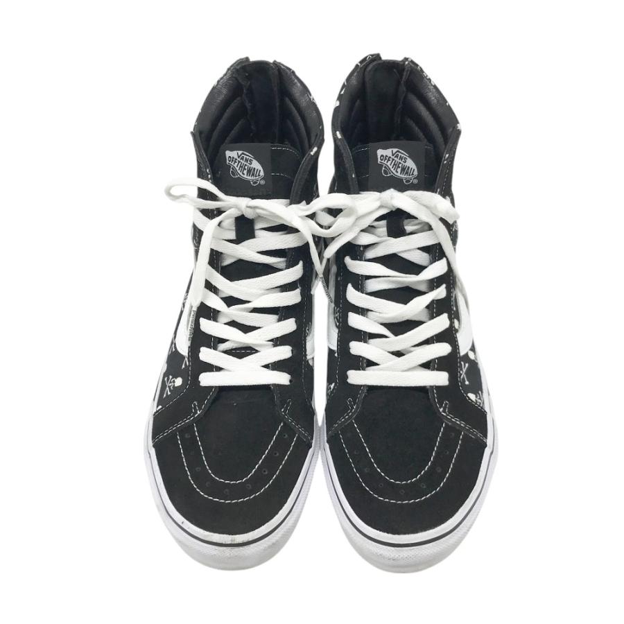 VANS ヴァンズ スケートハイ スニーカー V380 SK8-HIOG スカル 総柄 