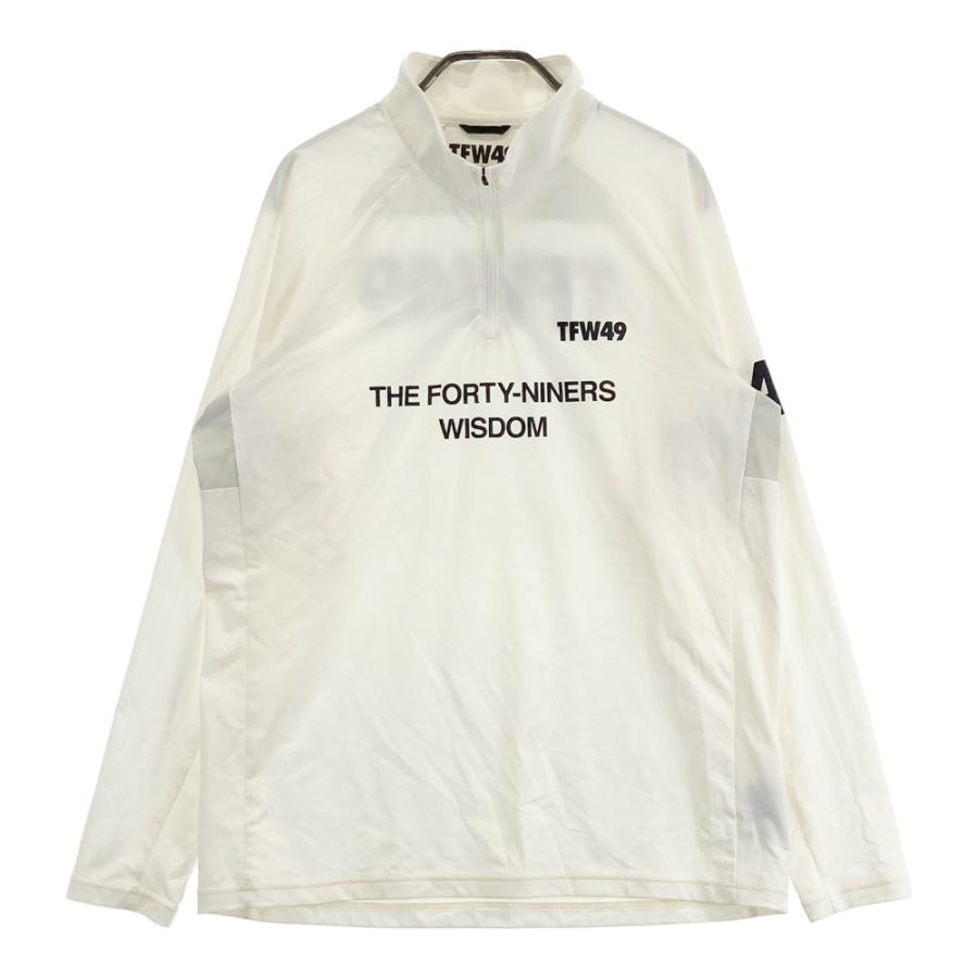 TFW49 ハーフジップ ホワイトシャツ 【公式通販】