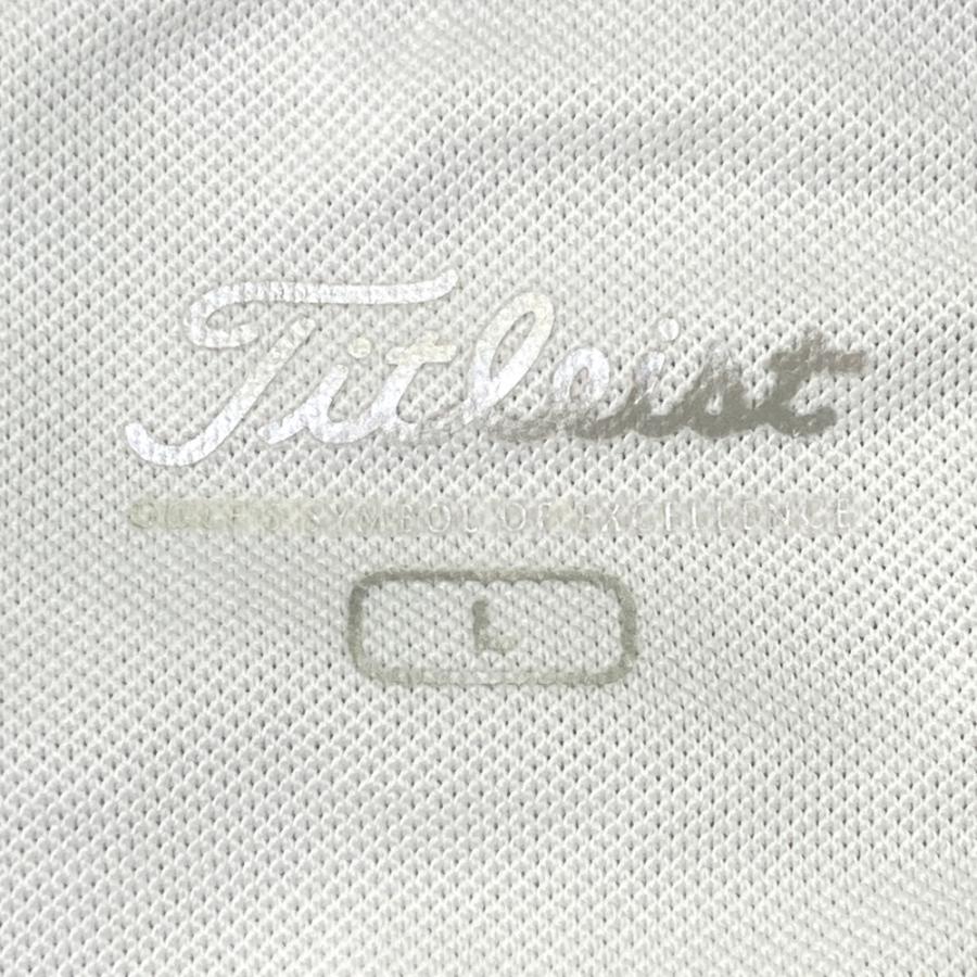 Titleist（タイトリスト） 半袖ポロシャツ ホワイト系 L ゴルフウェア