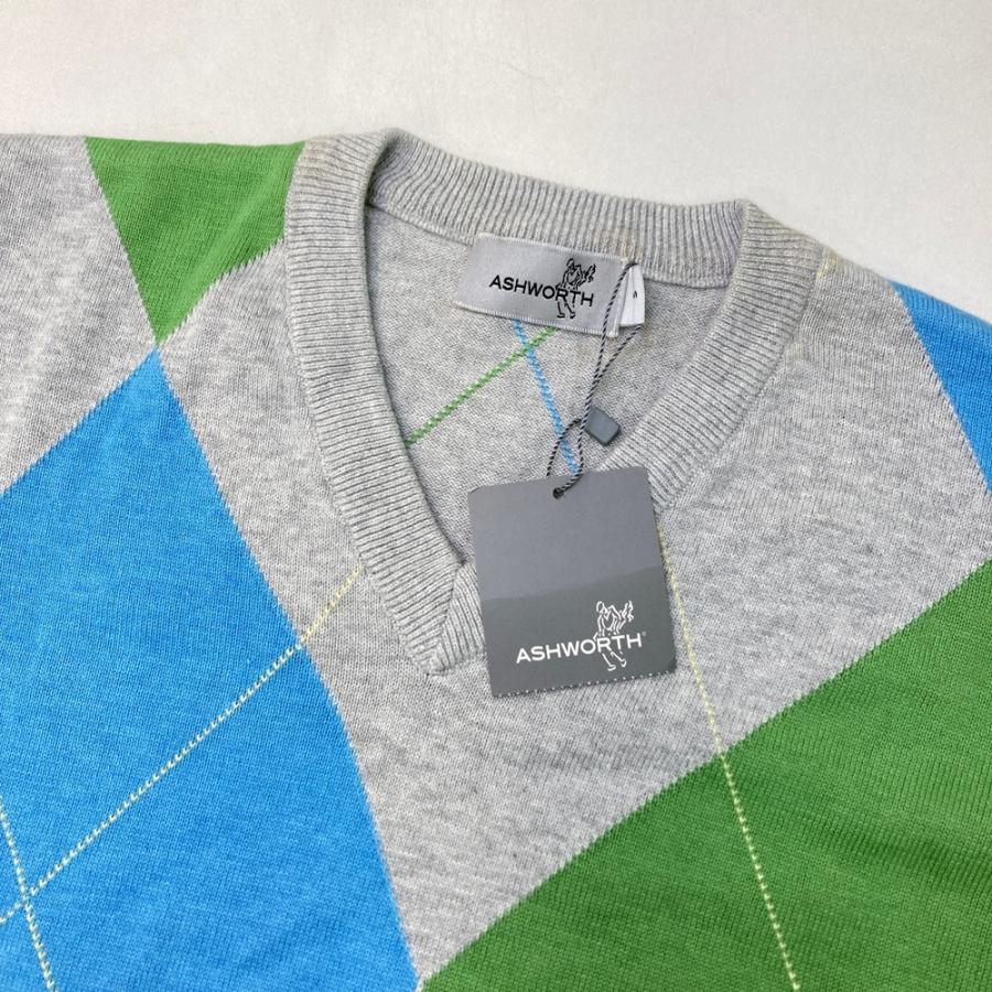 新品】ASHWORTH アシュワース ウール混 ニット セーター