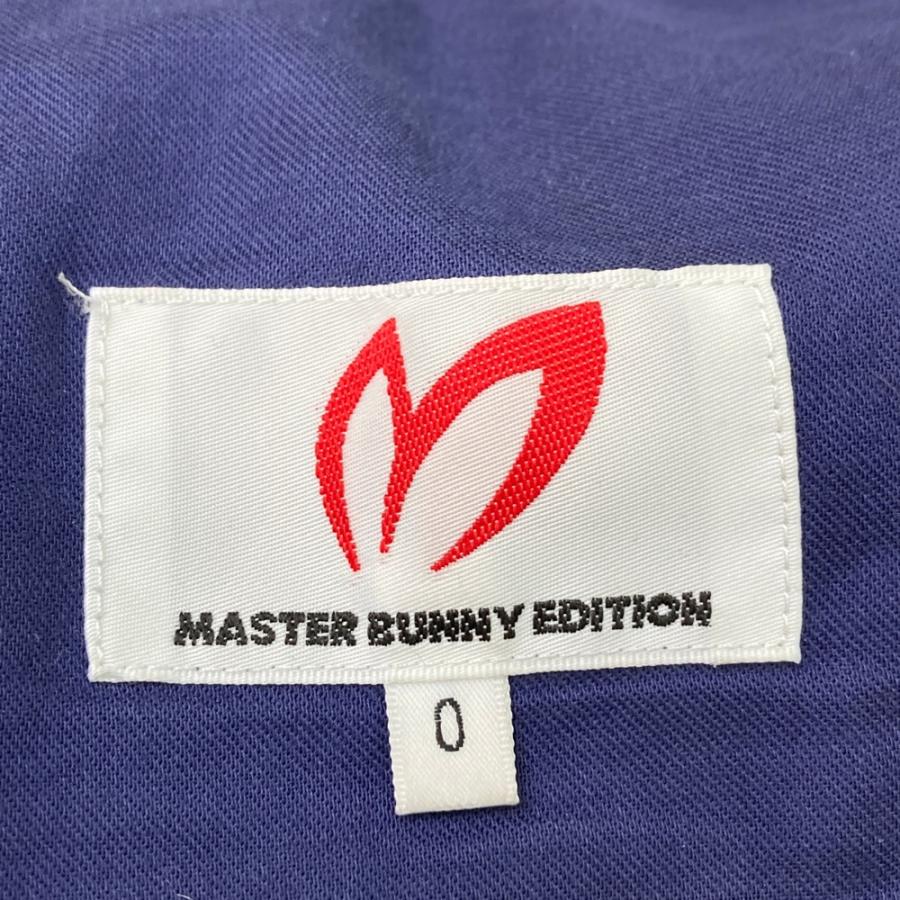 MASTER BUNNY EDITION マスターバニーエディション 2023年モデル フェイクレザー ジップスカート  ブルー系 0 ゴルフウェア レディースの画像