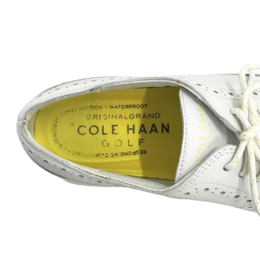 COLE HAAN GOLF コールハーンゴルフ W23091 ゴルフシューズ 牛革  ホワイト系 7 1/2 [240101481898] ゴルフウェア レディース ストスト COLE HAAN GOLF コールハーンゴルフ W23091 ゴルフシューズ 牛革