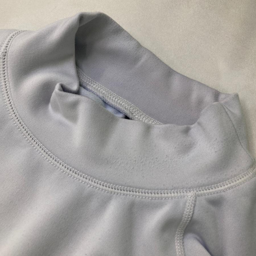muta MARINE（ムータマリン） ハイネック長袖Tシャツ 裏起毛 ブルー系