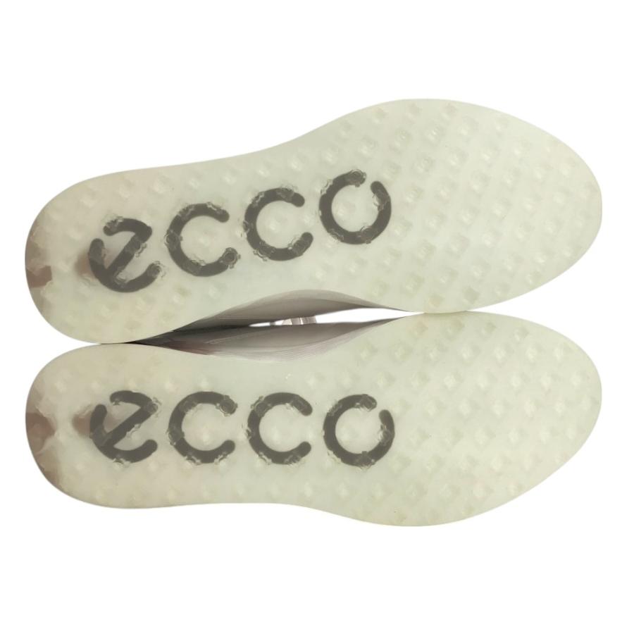 美品】ecco エコー 102963 60619 ゴルフシューズ S-THREE ピンク