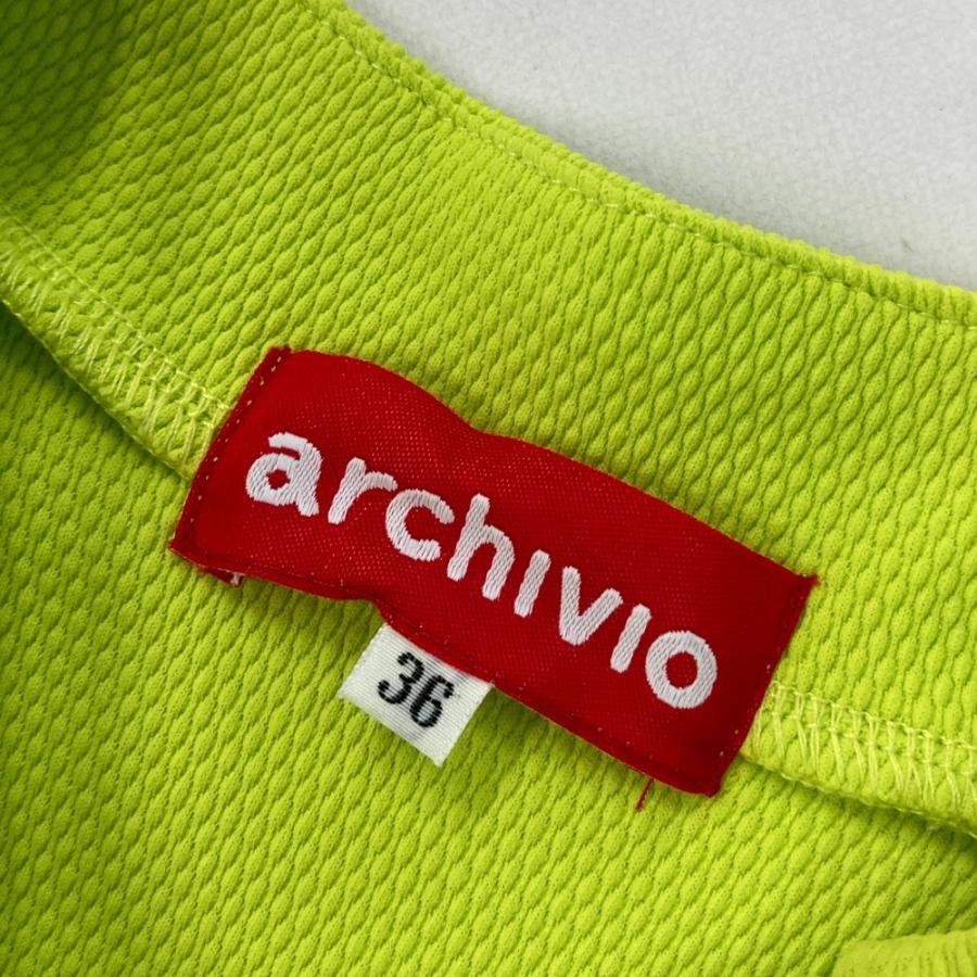 ARCHIVIO アルチビオ 2024年モデル ノースリーブワンピース  グリーン系 36 ゴルフウェア レディース_6