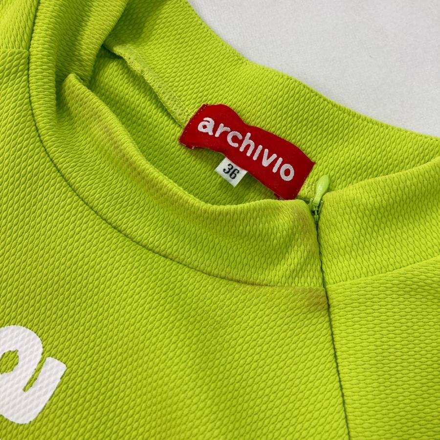 ARCHIVIO アルチビオ 2024年モデル ノースリーブワンピース  グリーン系 36 ゴルフウェア レディース_8