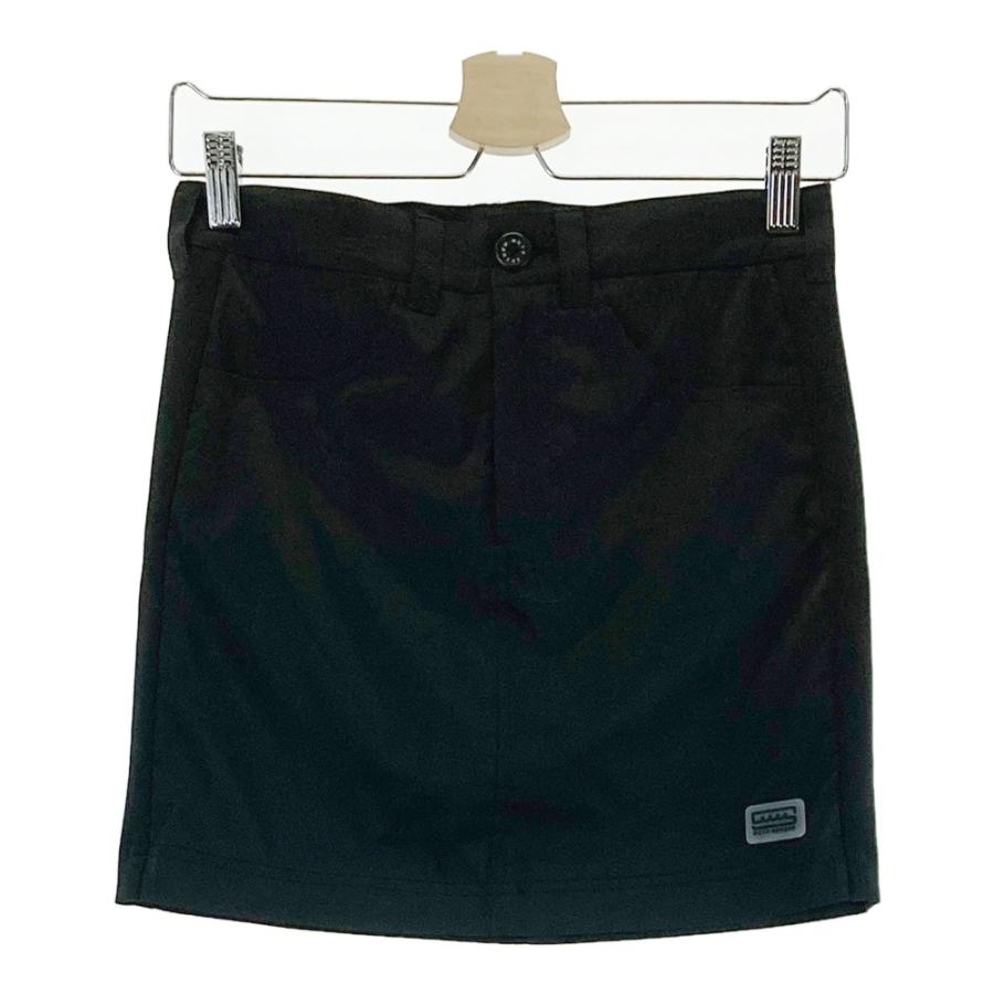 MUTA MARINE ムータマリン ロゴ入り インナー付きスカート ブラック系