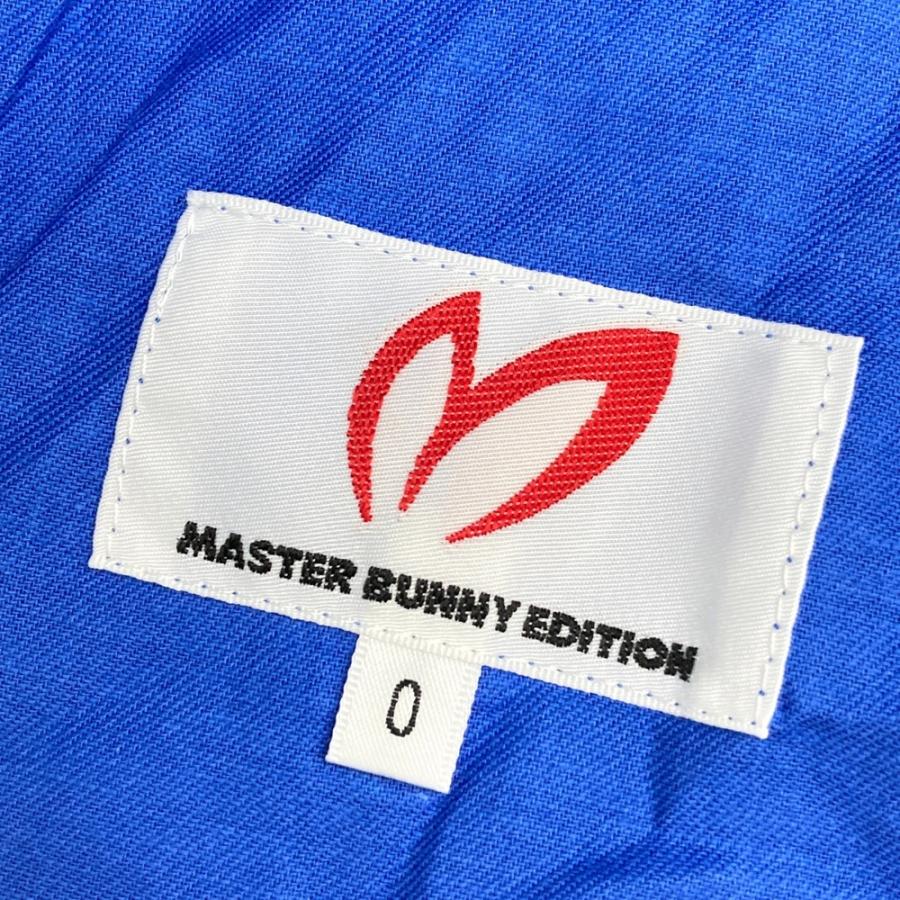 サイズ：0 MASTER BUNNY EDITION マスターバニーエディション  ストレッチロングパンツ  ブルー系 [240101483009] ゴルフウェア レディース ストスト MASTER BUNNY EDITION マスターバニーエディション ストレッチ
