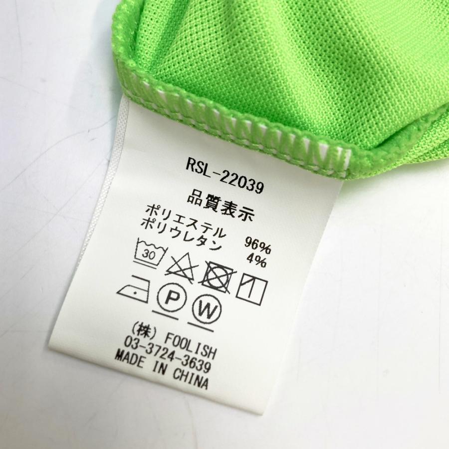 ROUGH&SWELL ラフアンドスウェル ネオンカラー 半袖ポロシャツ