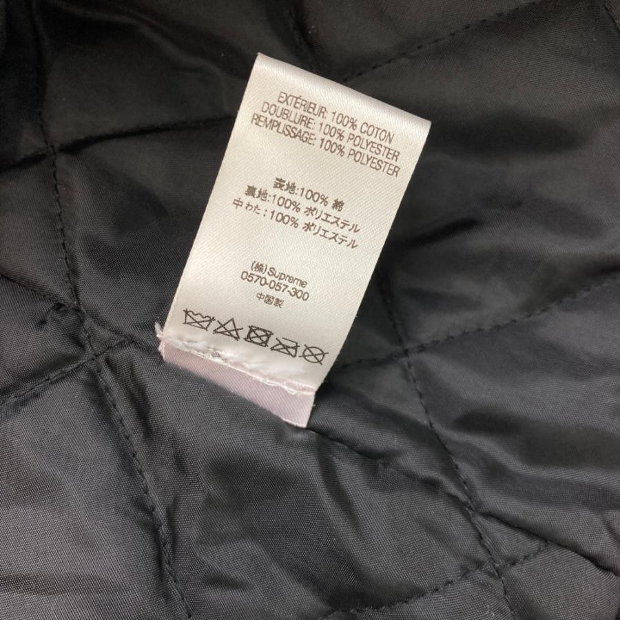SUPREME シュプリーム スタジャン 中綿 コーデュロイ レッド系 XL