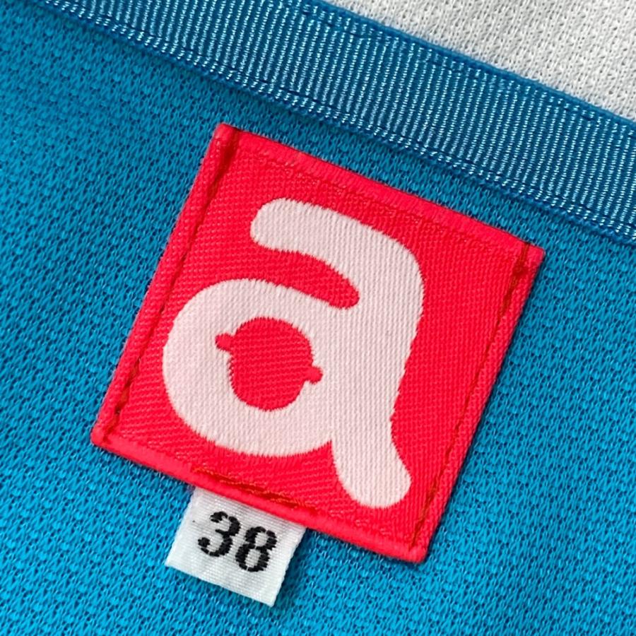 ARCHIVIO アルチビオ 襟付 ジップベスト ブルー系 38 ゴルフウェア