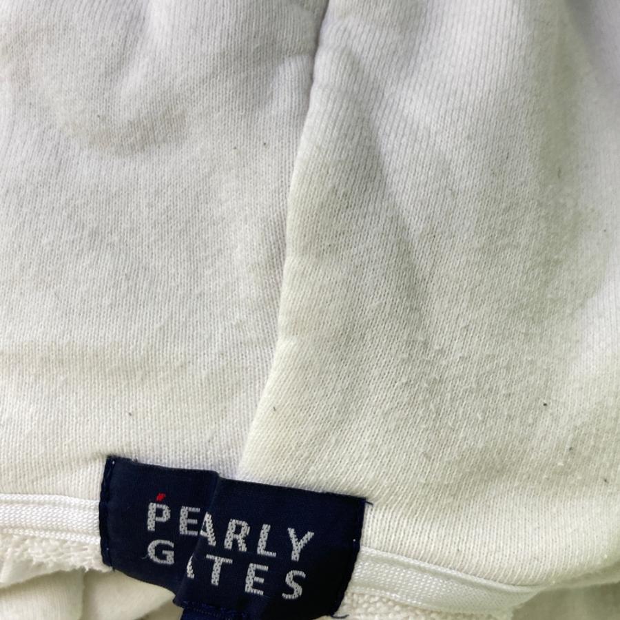 パーリーゲイツ ナイロンジップパーカー　5 ホワイト PEARLY GATES パーリーゲイツ スウェット ジップパーカー