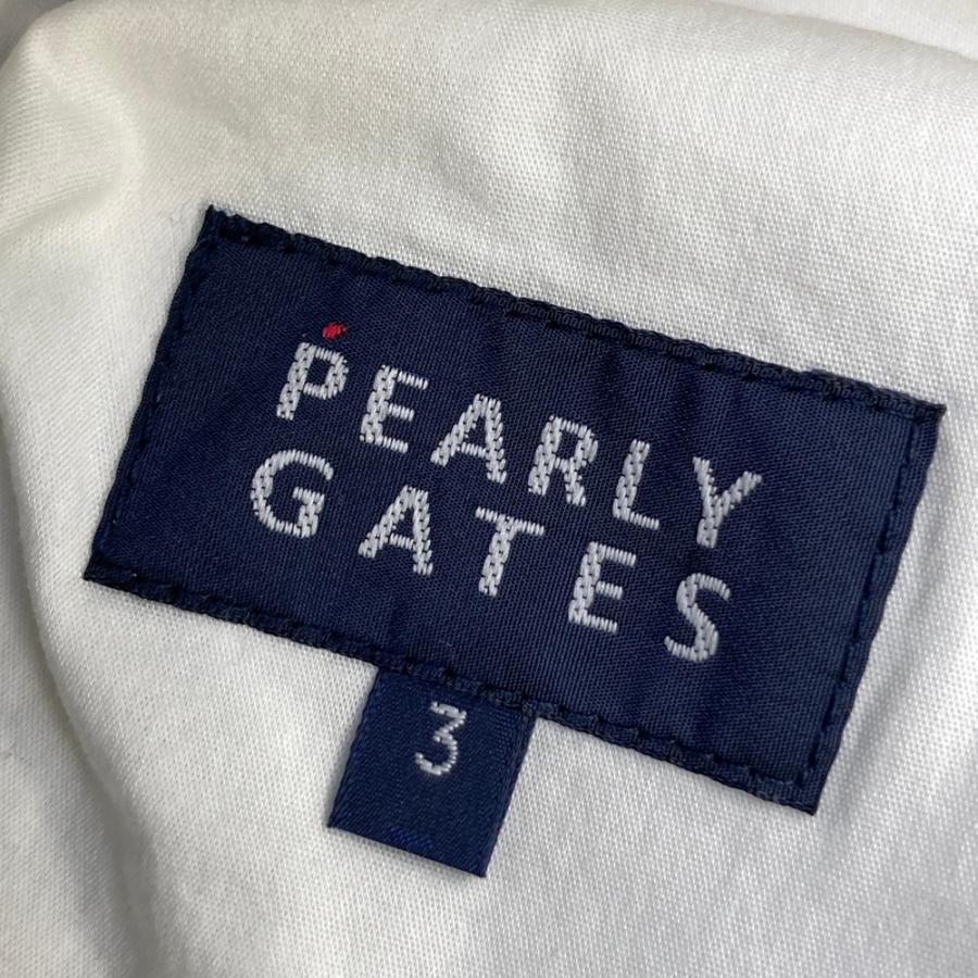 極美品☆PEARLY GATES ストレッチパンツ ネイビー　刺繍　ゴルフウェア 美品】PEARLY GATES パーリーゲイツ ×PEANUTS ストレッチパンツ ロゴ