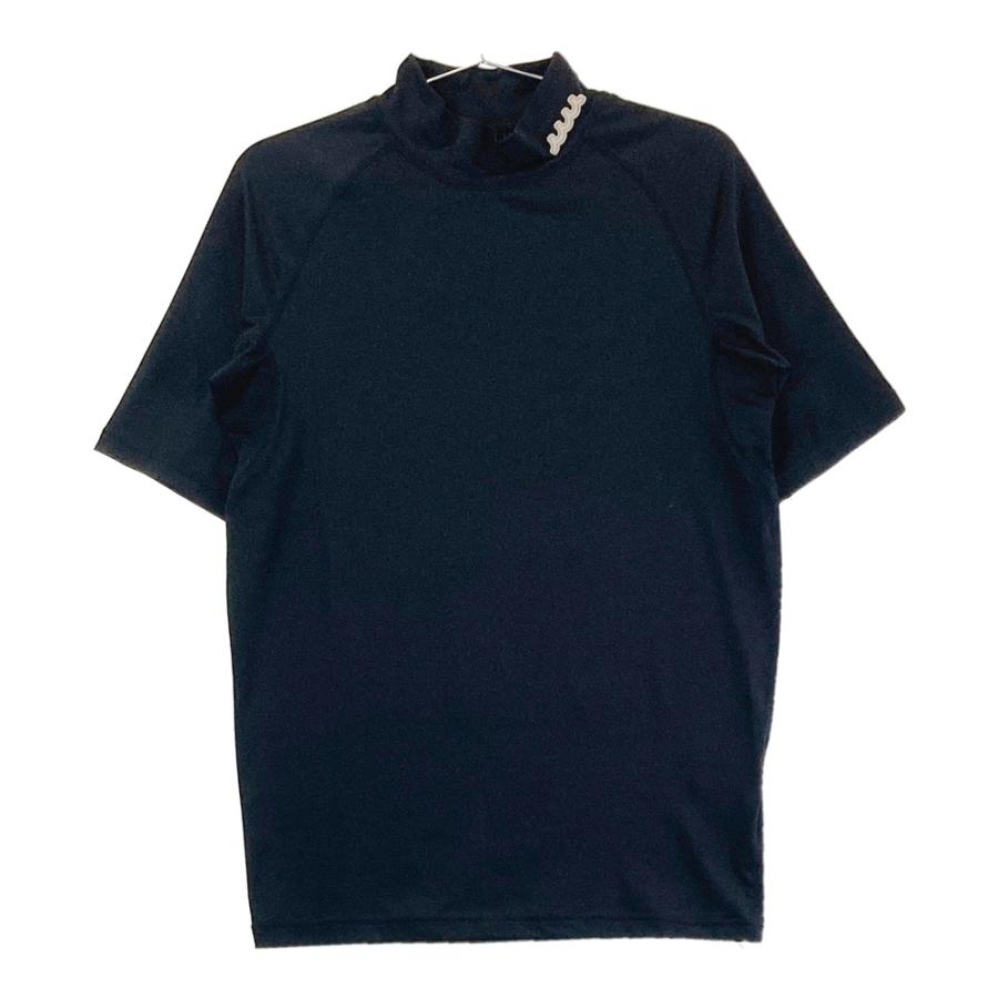 MUTA MARINE ムータマリン モックネック 半袖Tシャツ ブラック系 5