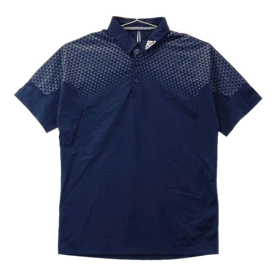 ADIDAS GOLF アディダスゴルフ GM3608 ボタンダウン 半袖ポロシャツ 総