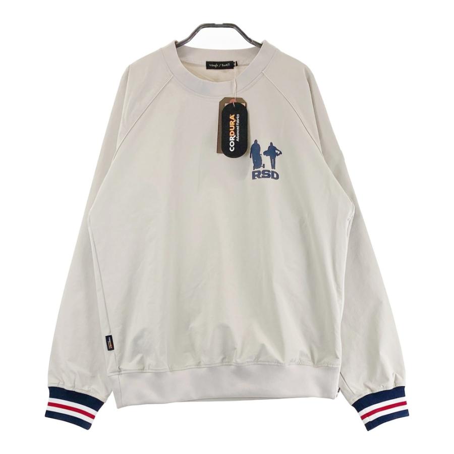 ラフ＆スウェル　ゴルフ　アウター　Ｍサイズ ベージュ　新品未使用　送料無料 新品】ROUGH&SWELL ラフアンドスウェル 2024年モデル クルーネック