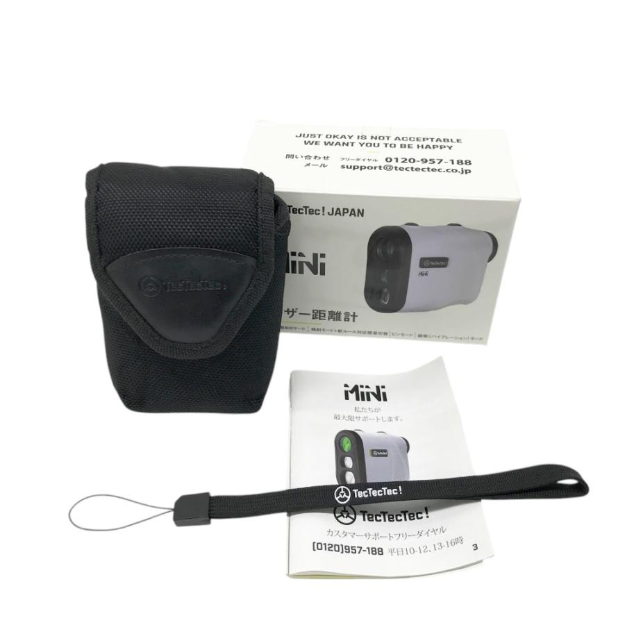 TecTecTec! MINI レーザー距離計　中古品 TecTecTec テックテックテック MINI レーザー距離計 ホワイト系