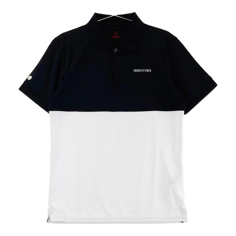 BRIEFING GOLF ブリーフィング 半袖ポロシャツ ブラック系 M