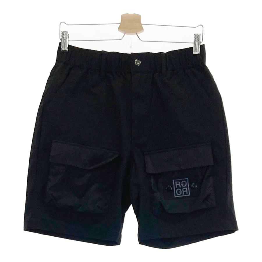 未使用　ラフロッグ　ハーフパンツ　サイズL RUFFLOG RUFFLOG ラフロッグ ハーフパンツ ブラック系 L ゴルフウェア