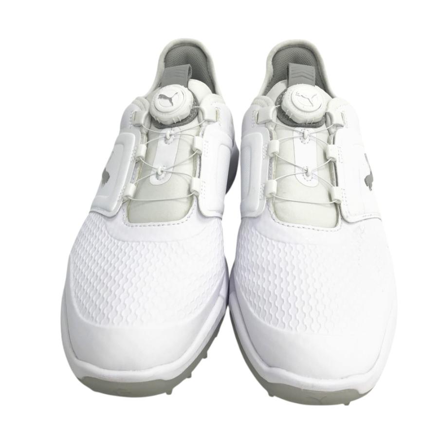 PUMA GOLF プーマゴルフ 2023年 376080  IGNITE ELEVATE DISC イグナイト BOA ゴルフシューズ  ホワイト系 25.5 [240101485403] ゴルフウェア メンズ ストスト PUMA GOLF プーマゴルフ 2023年 376080 IGNITE ELEVATE DISC