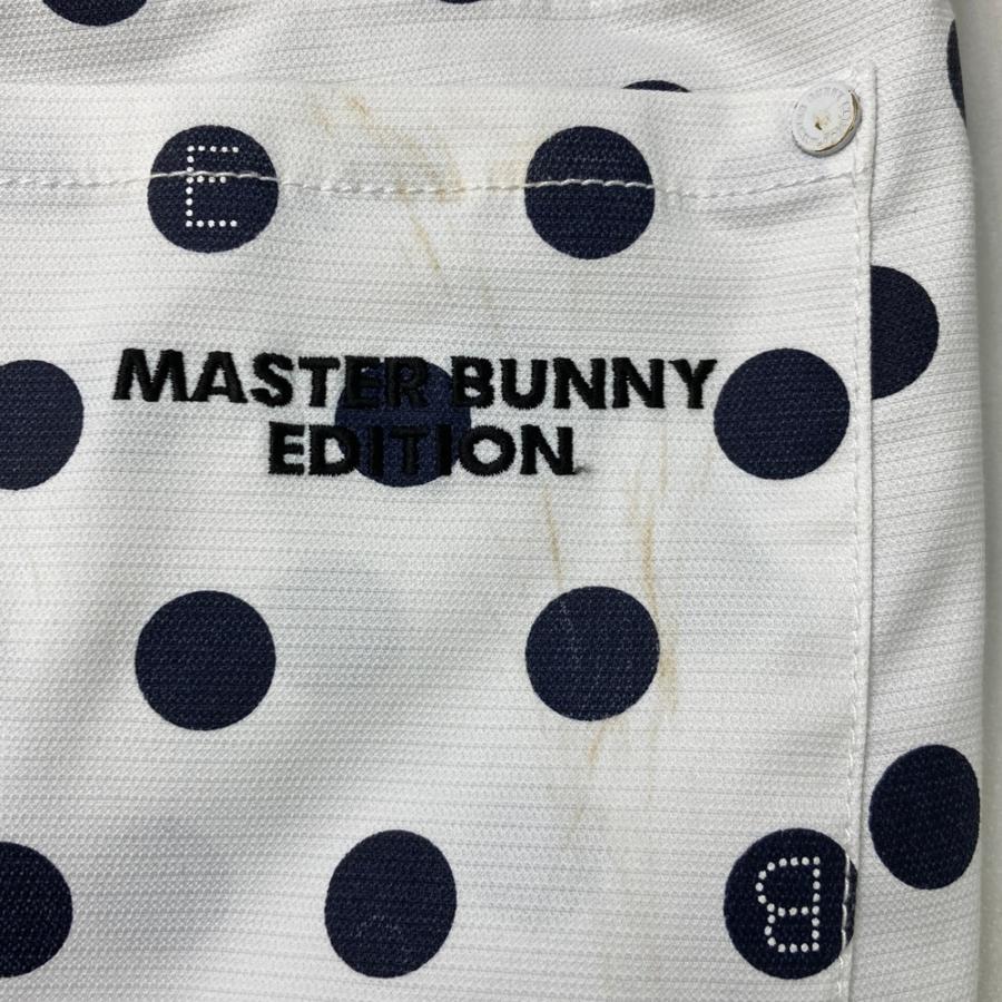 サイズ：1 MASTER BUNNY EDITION マスターバニーエディション  ストレッチパンツ ドット柄 ホワイト系 [240101486644] ゴルフウェア レディース ストスト MASTER BUNNY EDITION マスターバニーエディション ストレッチ