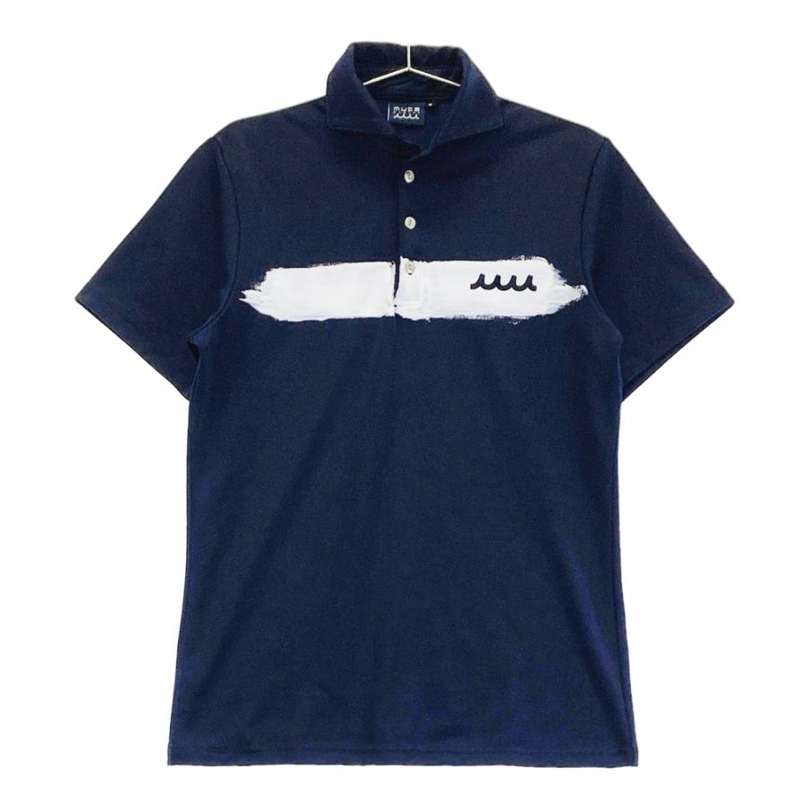 新品 未使用品 muta ムータマリン レーシング ポロシャツ ネイビー ゴルフ 新品 未使用品 muta ムータマリン レーシング ポロシャツ