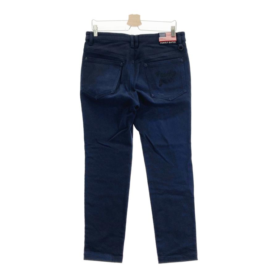 PEARLY GATES/パーリーゲイツ ゴルフパンツ【ネイビー/5】美品！ stst-used_1-240101486544