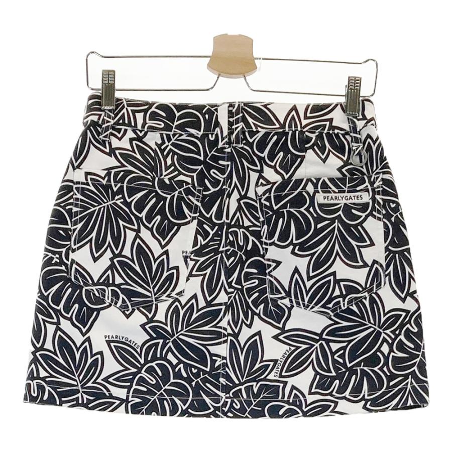 PEARLY GATES パーリーゲイツ ジップスカート ボタニカル柄