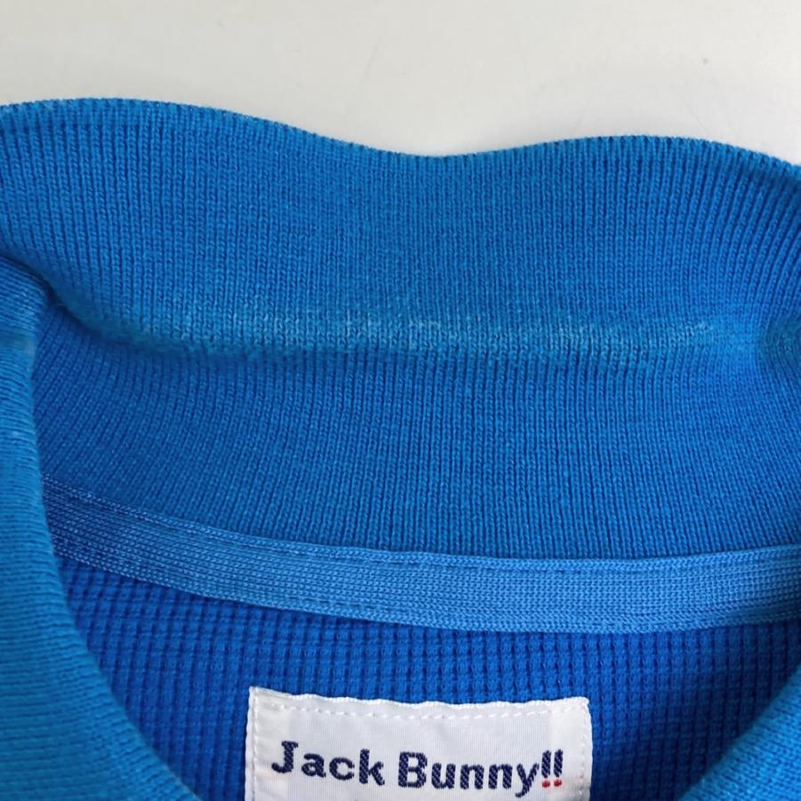 JACK BUNNY ジャックバニー 半袖ポロシャツ ブルー系 4 ゴルフウェア