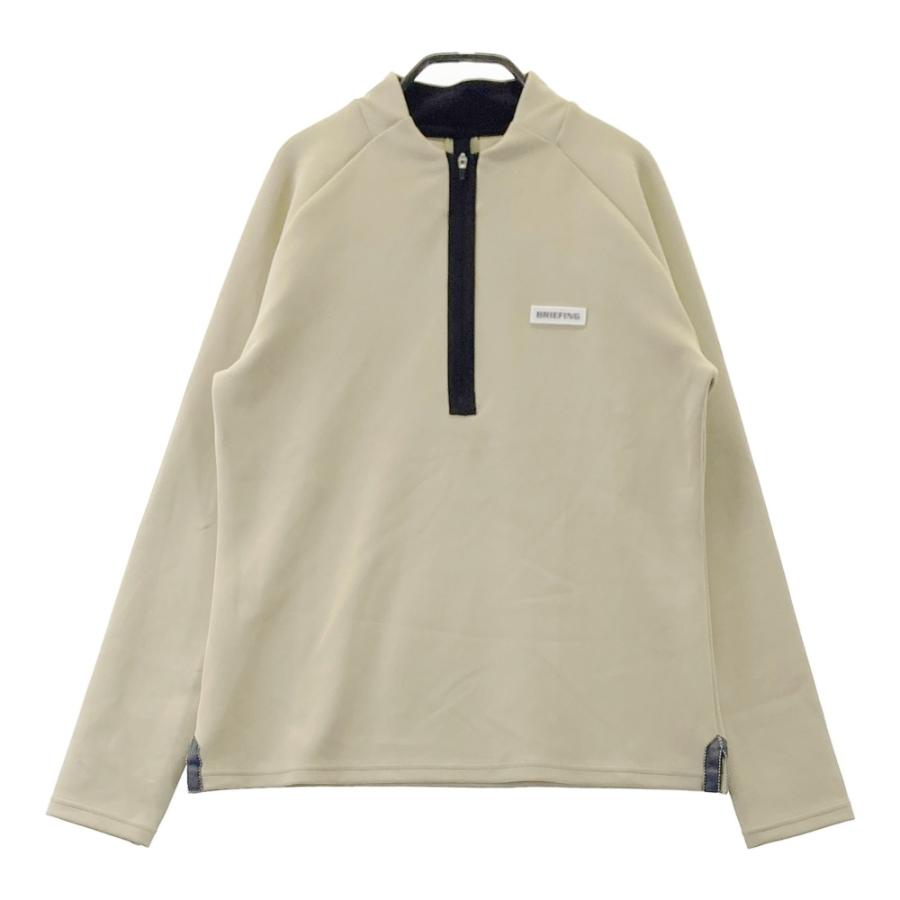 BRIEFING - 【新品】ブリーフィング　長袖　ハーフジップ BRIEFING GOLF ブリーフィング ハーフジップ 長袖Tシャツ