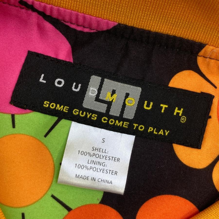 LOUD MOUTH ラウドマウス 裏メッシュ 長袖ブルゾン フラワーパワー 総