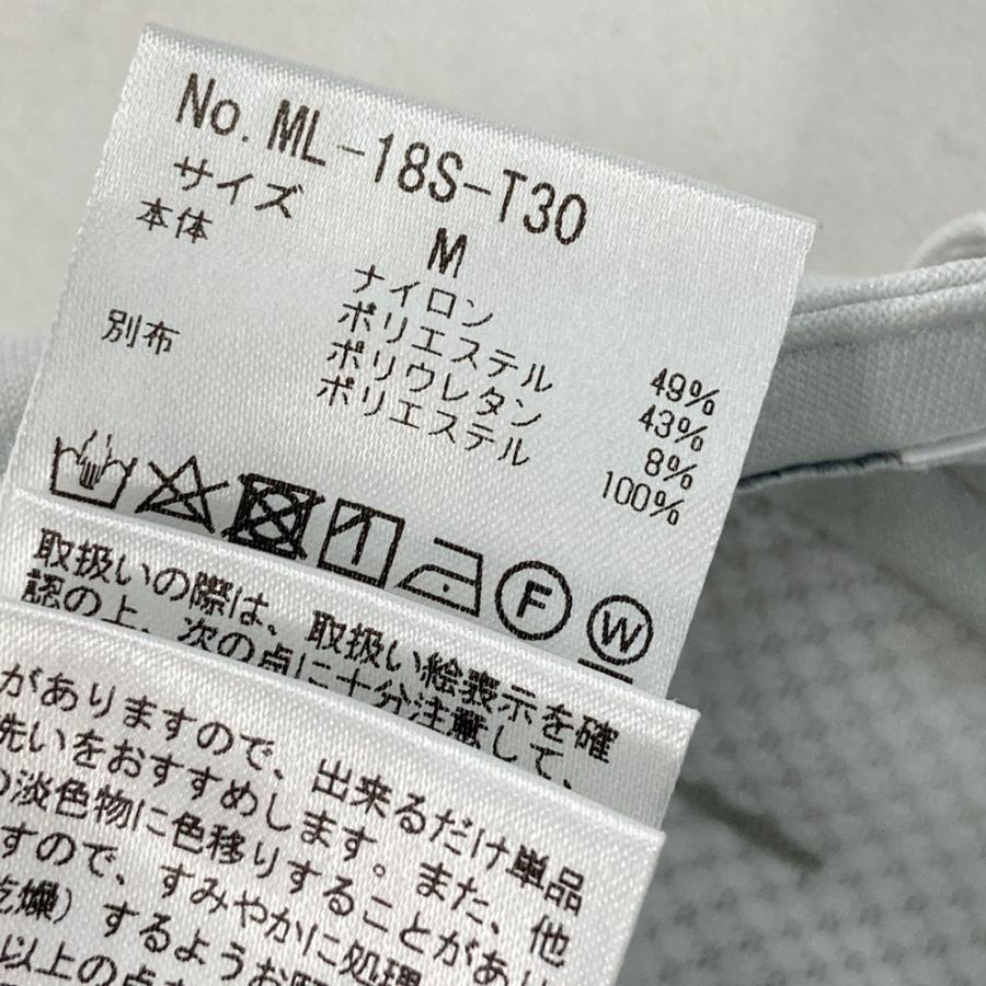 MARK&LONA マークアンドロナ ストレッチパンツ 総柄 ホワイト系