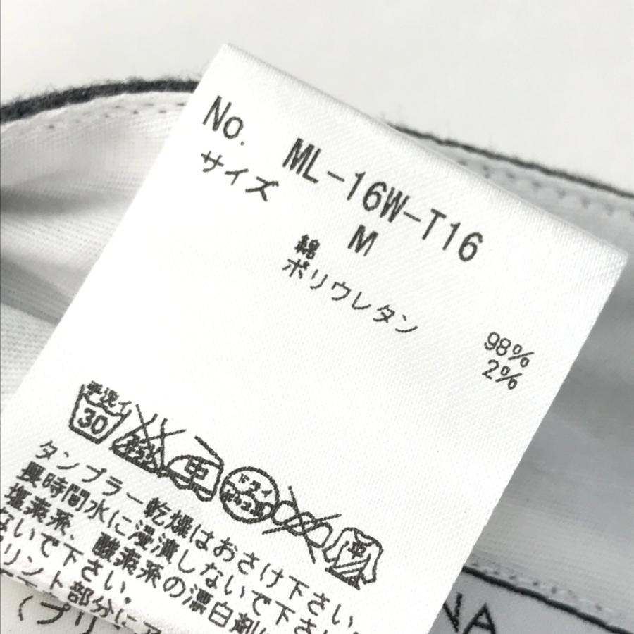 サイズ：M MARK&amp;LONA マークアンドロナ  微起毛 ロングパンツ  グレー系 [240101488049] ゴルフウェア メンズ ストスト MARK&LONA マークアンドロナ 微起毛 ロングパンツ グレー系