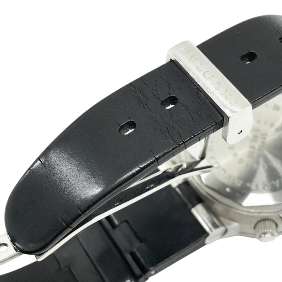 BVLGARI ブルガリ SCB38S ディアゴノ ブラックダイヤル 自動巻き 