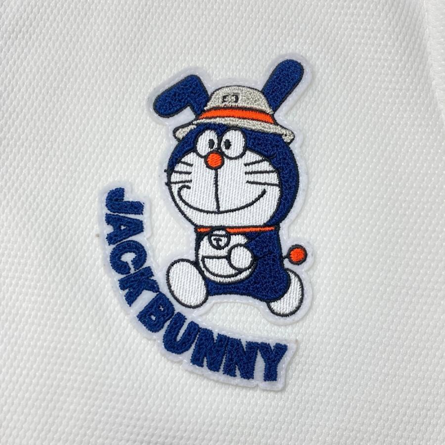 JACK BUNNY ジャックバニー 半袖ポロシャツ ドラえもん ワッペン
