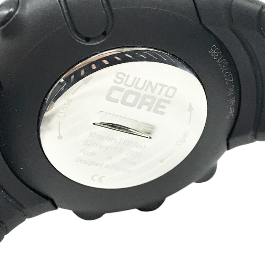 SUUNTO スント CORE 腕時計 THE OUTDOOR WATCH ブラック系 : ブランド