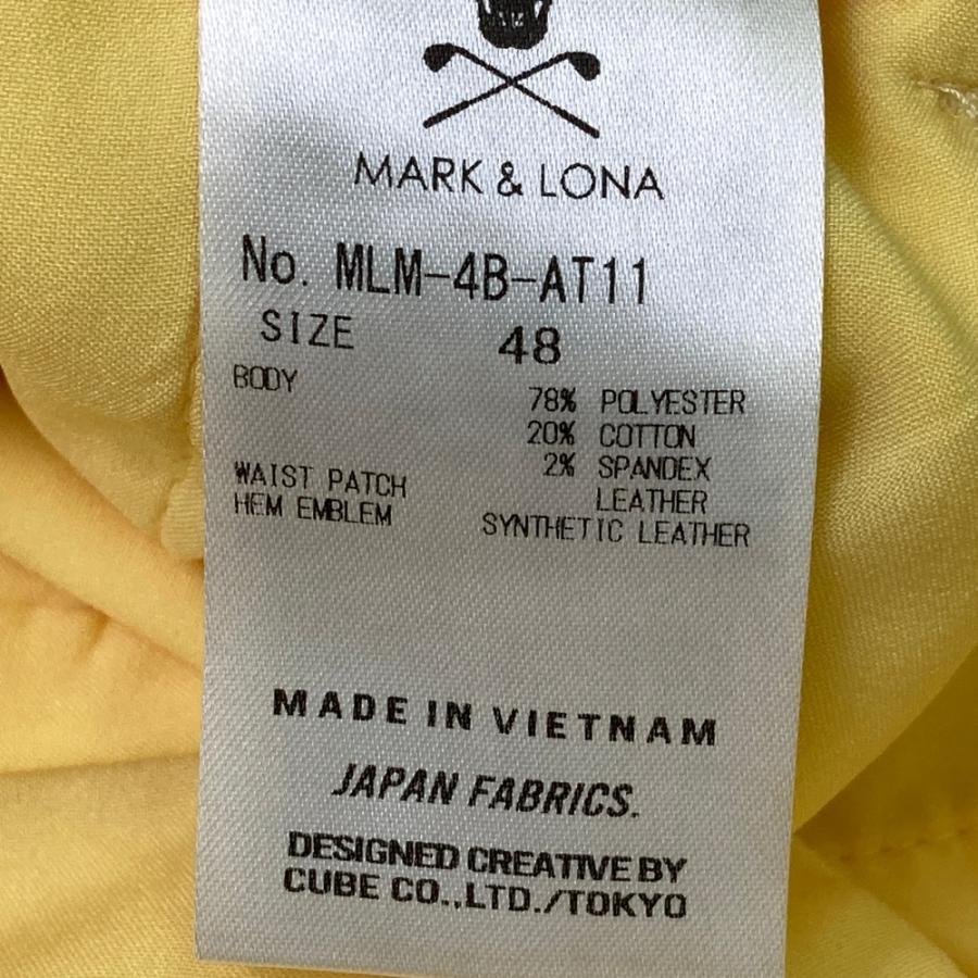 MARK&LONA マークアンドロナ 2024年 ハーフパンツ カモフラ イエロー系