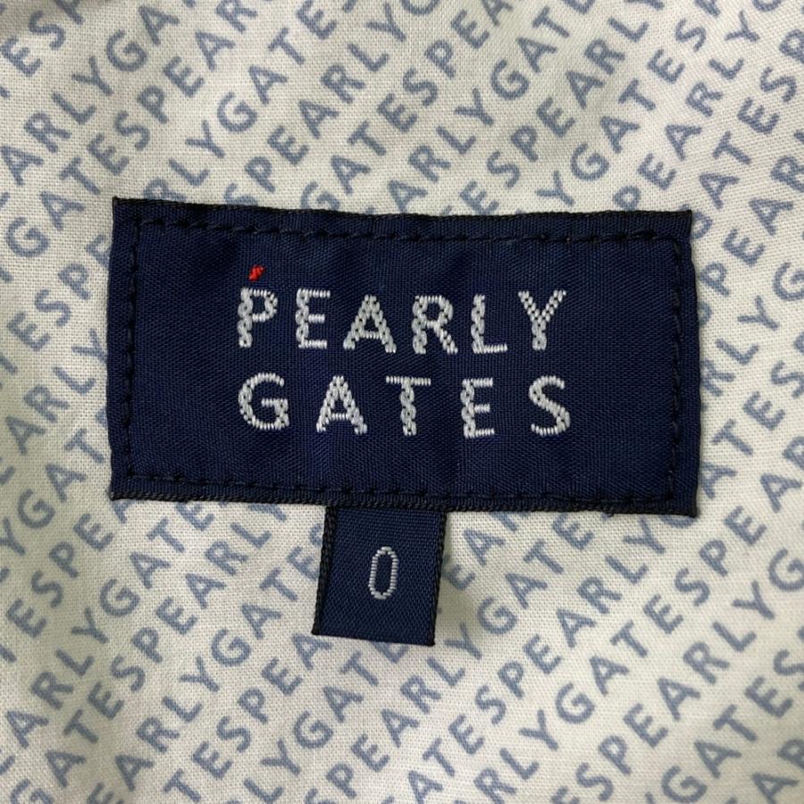 PEARLY GATES パーリーゲイツ ストレッチスカート 千鳥柄 ネイビー系 0