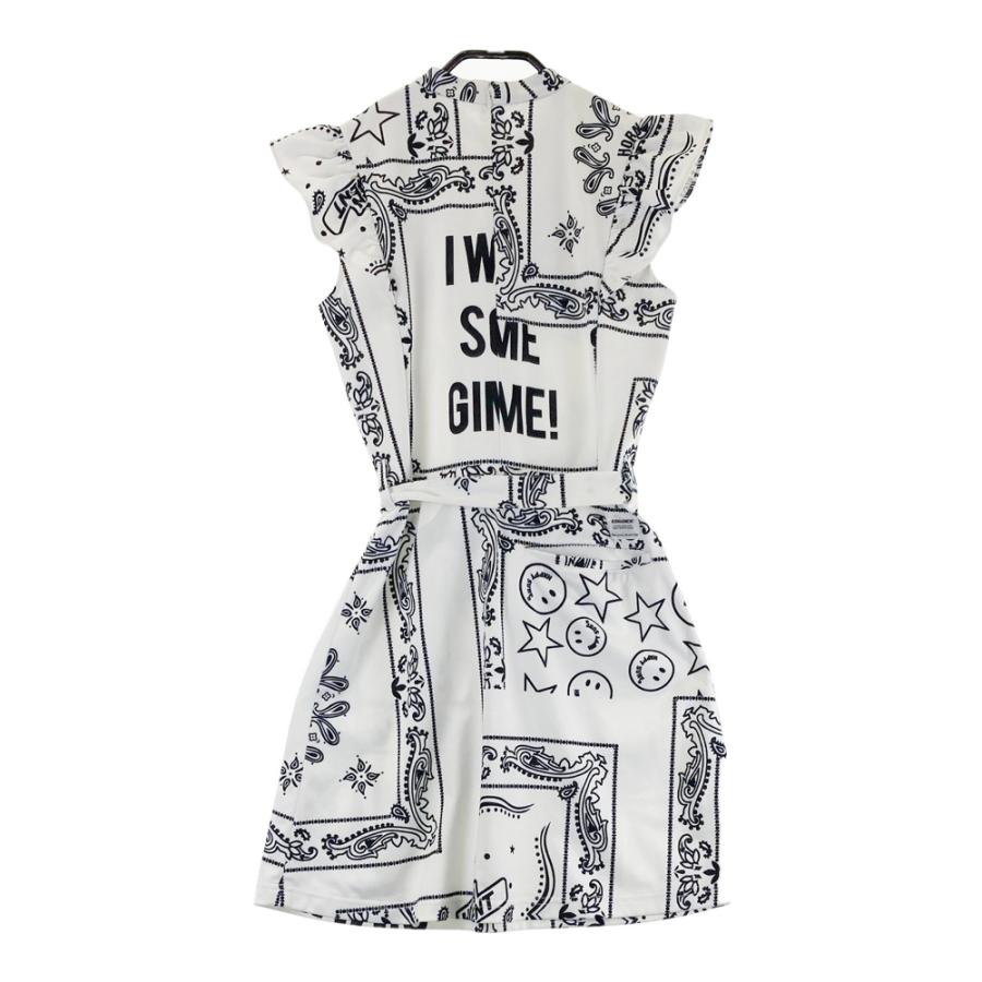 新品 ホーンガーメント ゴルフ ワンピース 半袖 ポロ インナーパンツ付 グレー 裾フレアポロシャツワンピース＜大きいサイズ有＞シックスタイル