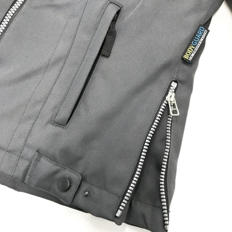 値下げ‼️美品！！バイク用ジャケット グレー（クシタニ） KUSHITANI クシタニ DIFI ライディンジャケット グレー系 I/42