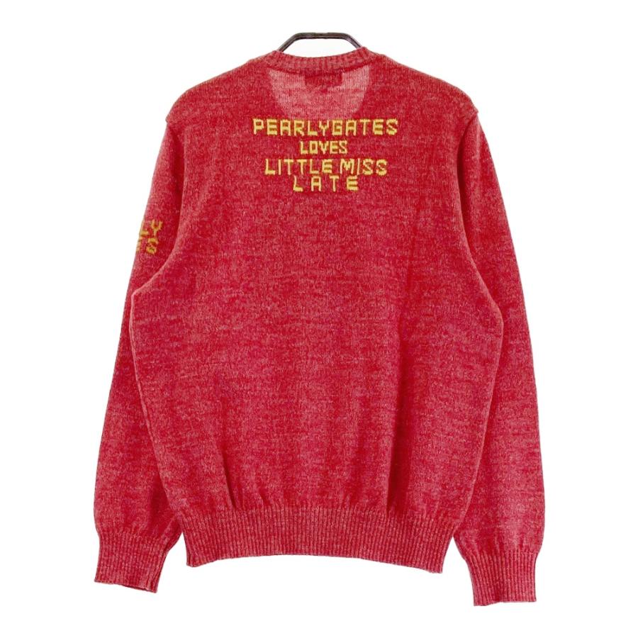【2日24時迄9700→8888】PEARYGATES パーリーゲイツ ニット 中古 レディース パーリーゲイツ PEARLY GATES セーター 1(M) 赤