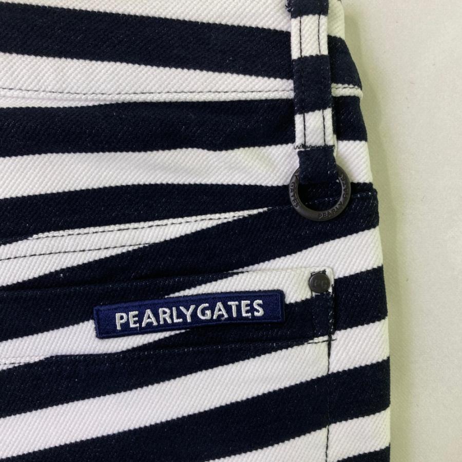 新品】PEARLY GATES パーリーゲイツ 055-2231114 パンツ ボーダー
