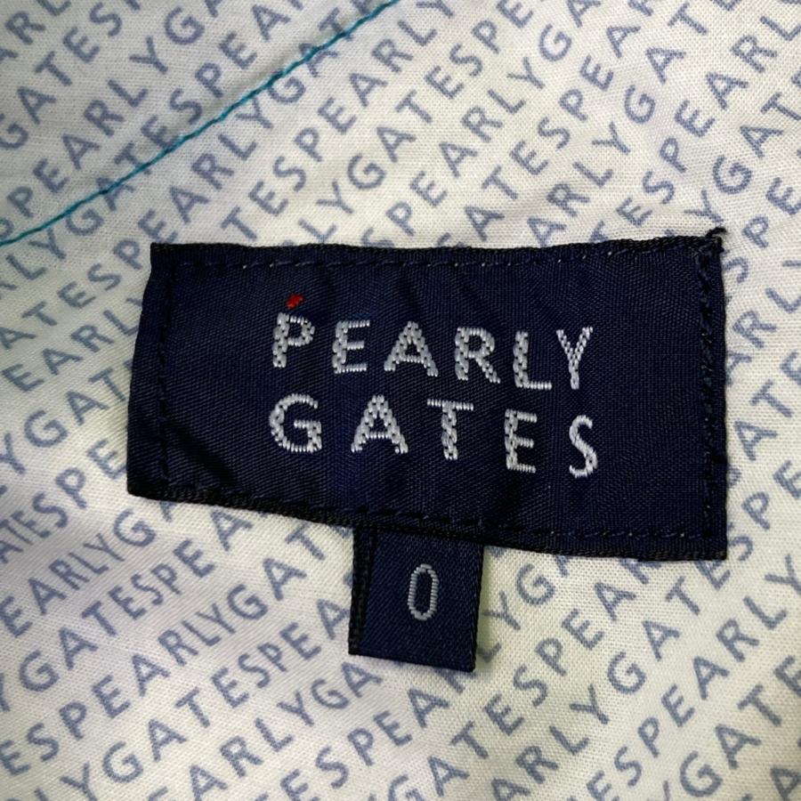 【新品】PEARLY GATES パーリーゲイツ 055-0231606 パンツ 総柄 ブルー系 0 ゴルフウェア レディースの画像