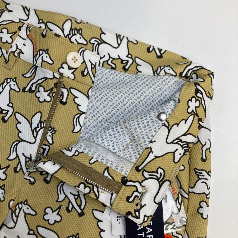 【新品】PEARLY GATES パーリーゲイツ 055-1131400 パンツ ペガサス ベージュ系 0 ゴルフウェア レディースの画像