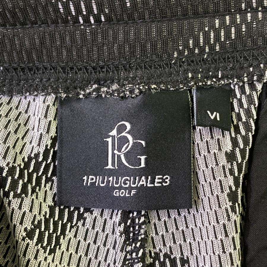 サイズ：6 1PIU1UGUALE3 GOLF  ストレッチ ロングパンツ  ブラック系 [240101479462] ゴルフウェア メンズ ストスト 1PIU1UGUALE3 GOLF ストレッチ ロングパンツ ブラック系 6