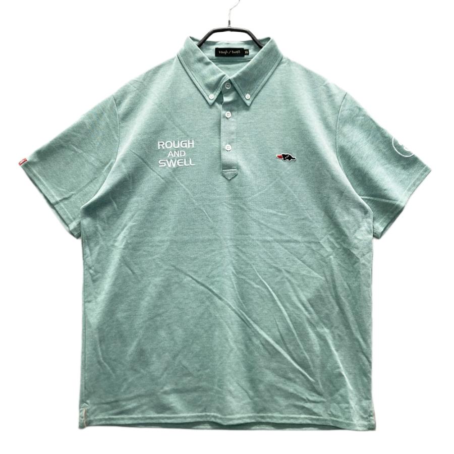 ROUGH&SWELL ラフアンドスウェル 半袖ポロシャツ ボタンダウン