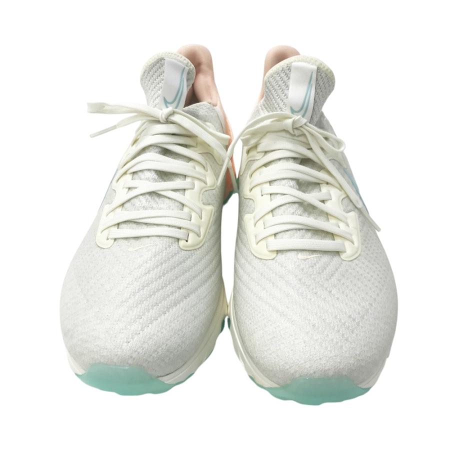 NIKE GOLF ナイキゴルフ CT0540-108 ゴルフシューズ AIR ZOOM INFINITY  ホワイト系 28.5 [240101490884] ゴルフウェア メンズ ストスト NIKE GOLF ナイキゴルフ CT0540-108 ゴルフシューズ AIR ZOOM