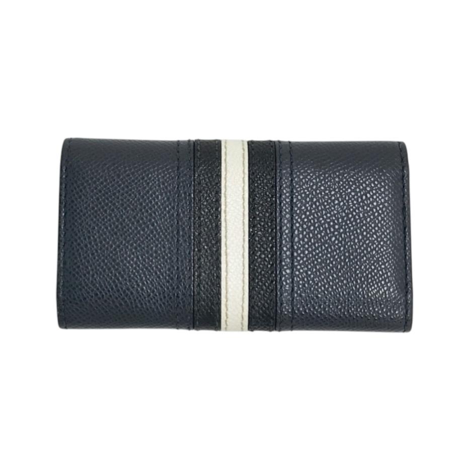 BALLY バリー キーケース ネイビー系 : ブランド古着ストスト