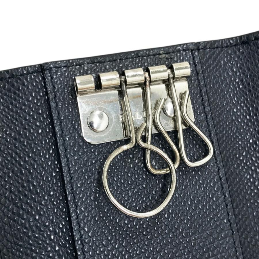 BALLY バリー キーケース ネイビー系 : ブランド古着ストスト